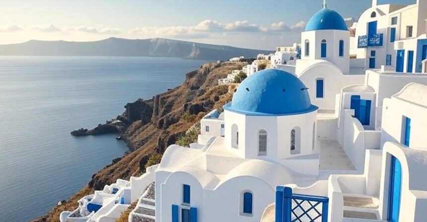 Blue and White Houses of Greece: A Mythical Journey Through Cycladic Charm 47