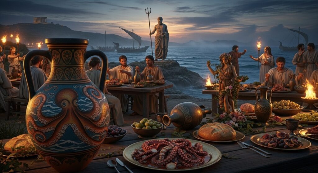 From the Depths of the Aegean to Your Plate –The Story of Octopus Stifado 13