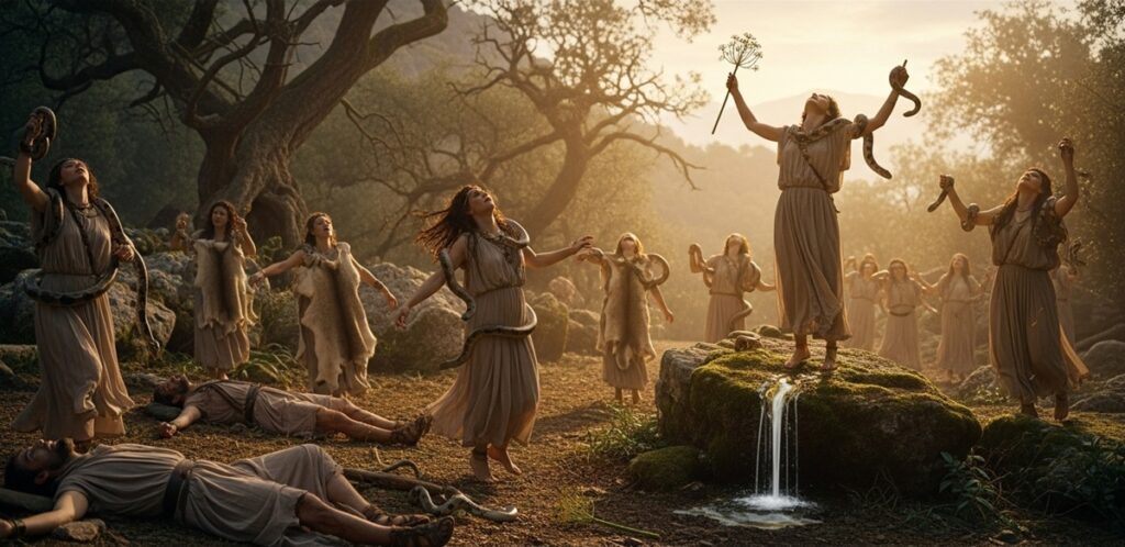 The Bacchae: Dionysus’ Dance of Madness, Ecstasy, and Sacred Travel 15