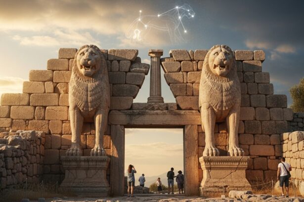 Did Mycenae's Lion Gate Encode Secrets of the Zodiac to the Stars? 14