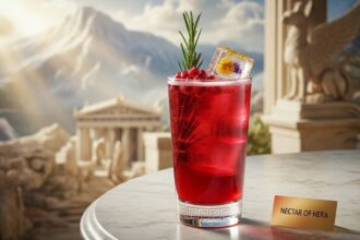 Nectar of Hera: A Regal Pomegranate and Red Wine Spritzer for the Modern Olympian 17