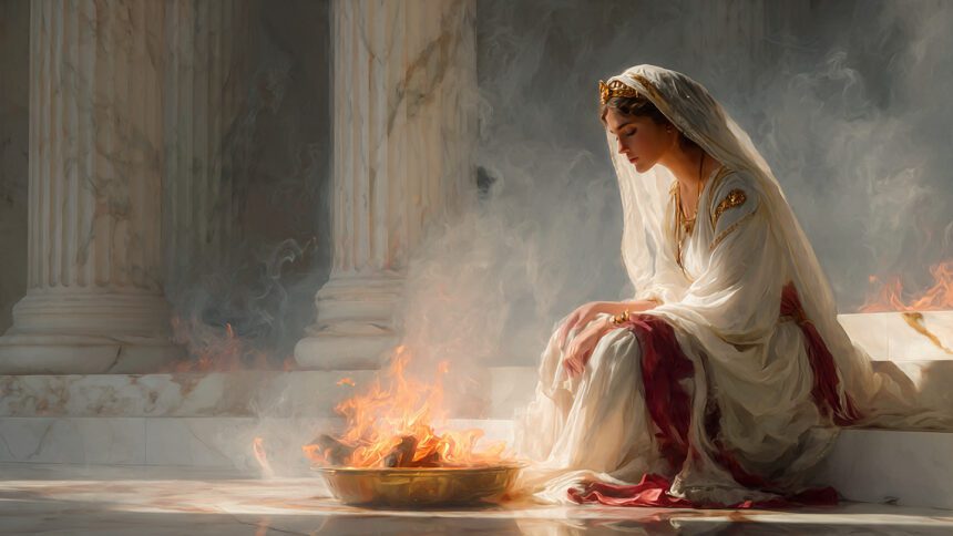Hestia - The First Flame of Olympus. How the Quietest Goddess Shaped Greece’s Heart and Home 47