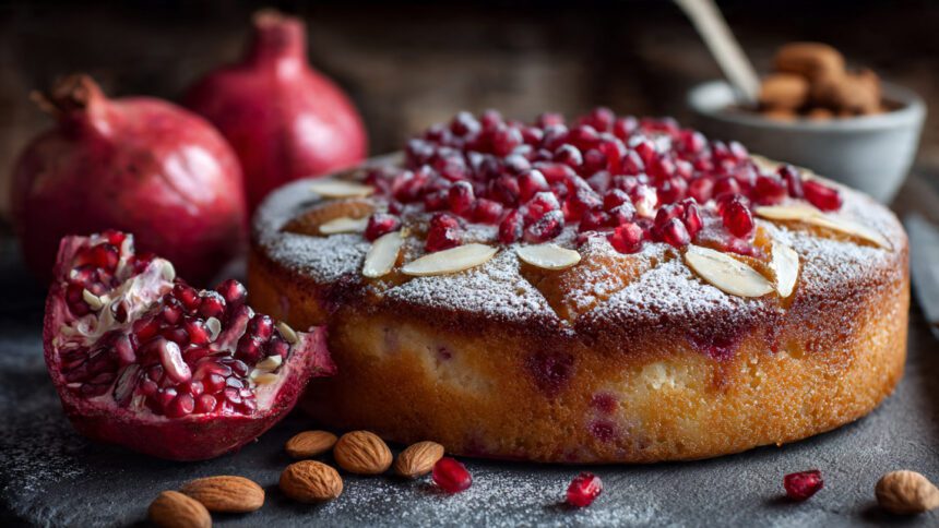 Taste the Mykonian Ruby: Pomegranate and Almond Winter Cake of the Cyclades 18