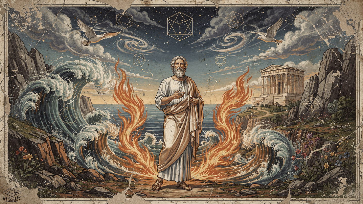 The Four Elements in Ancient Greek Philosophy | Fire, Air, Water, and Earth 11