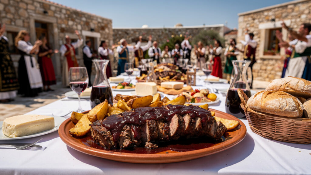 Discover the Secret of Naxos Roast | The Cycladic Masterpiece That Melts in Your Mouth 18