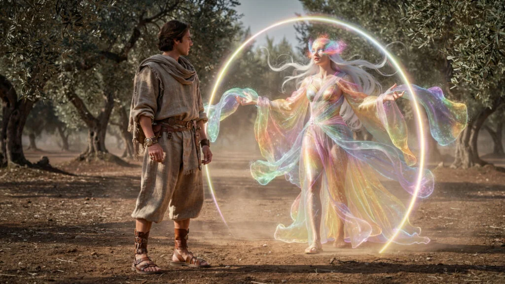 The Celestial Arch | Iris, the Rainbow, and the Path Between the Worlds 16