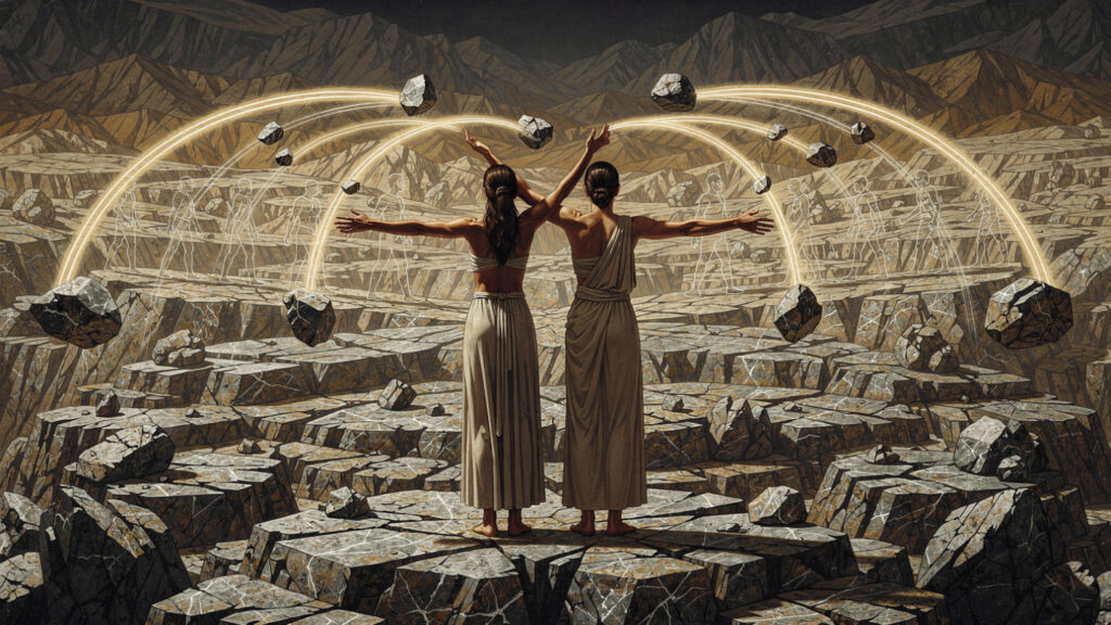 The Flood of Deucalion | The Myth in Which Humanity Was Made from Stone 16