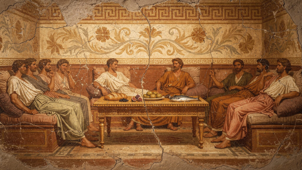 More Than Just Sustenance | The Sacred Rituals of Ancient Greek Dining 14