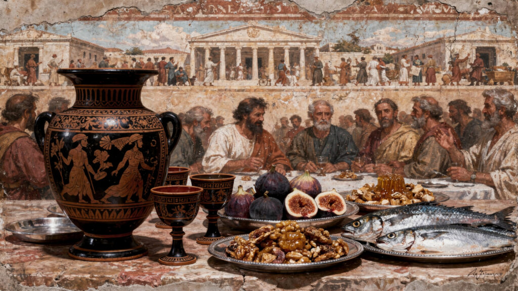 More Than Just Sustenance | The Sacred Rituals of Ancient Greek Dining 20