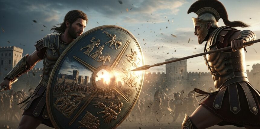 Achilles' Legendary Shield: Forged by Hephaestus and Its Epic Clash with Hector 53