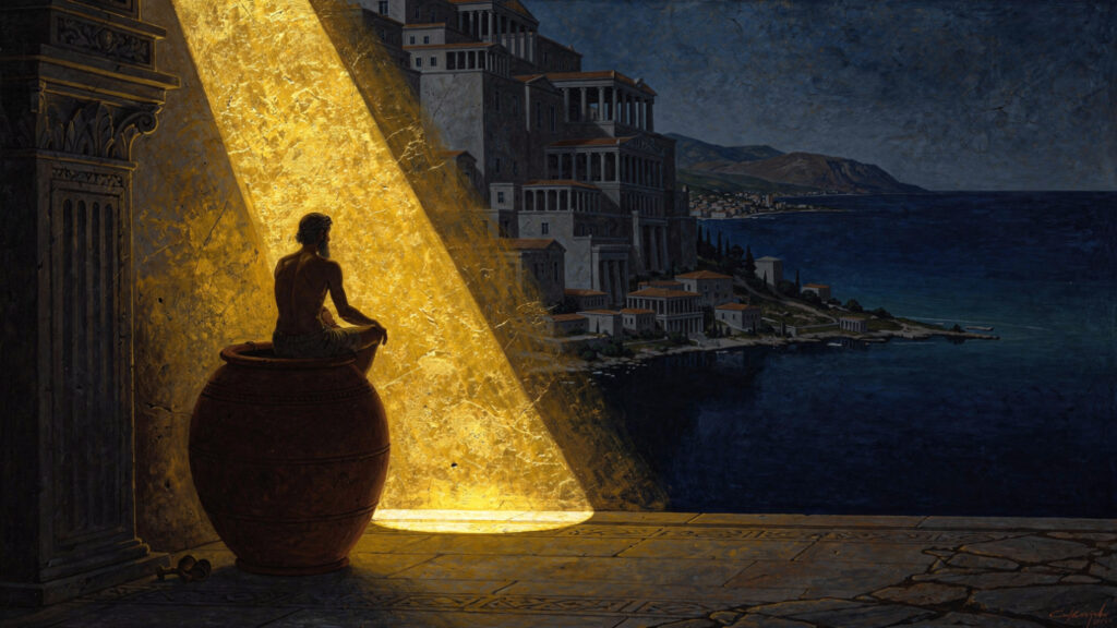 Diogenes in Corinth | The Philosopher Who Asked Alexander to Move Out of His Sunlight 28