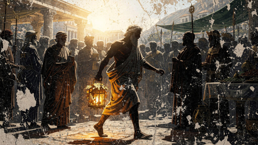 Diogenes in Corinth | The Philosopher Who Asked Alexander to Move Out of His Sunlight 17