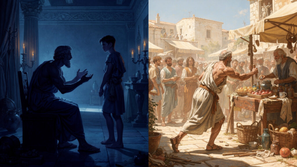 Diogenes in Corinth | The Philosopher Who Asked Alexander to Move Out of His Sunlight 16