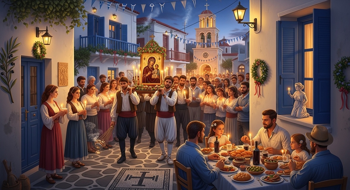 From Goddess to Panagia: How Ancient Mother Figures Live On in Greece’s August 15th Celebrations 11