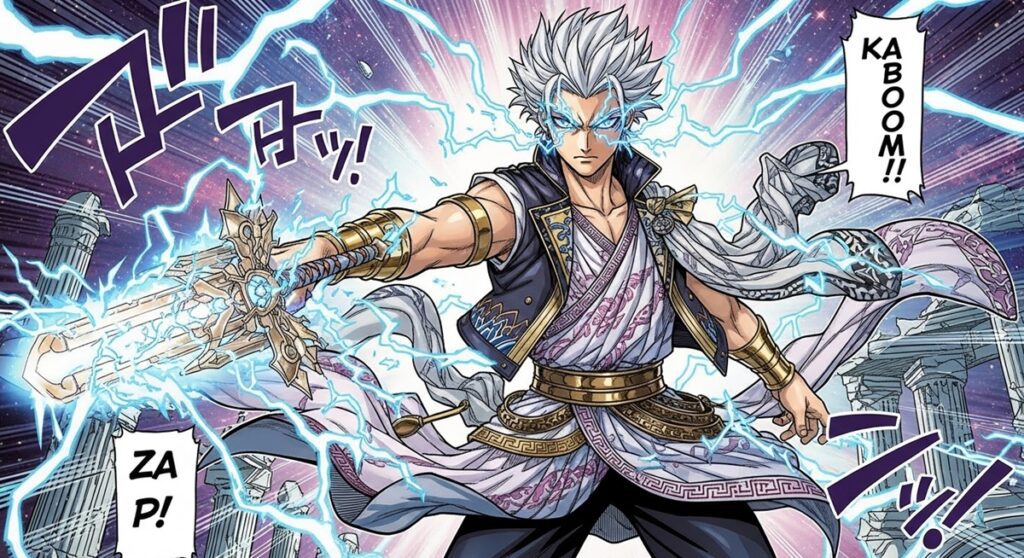 Manga Meets Mount Olympus | Greek Gods Like You’ve Never Seen Them 12