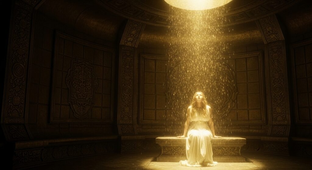 The Golden Rain and the Gorgon's Gaze. The Story of Perseus, Danaë, and the Gods' Intervention 13