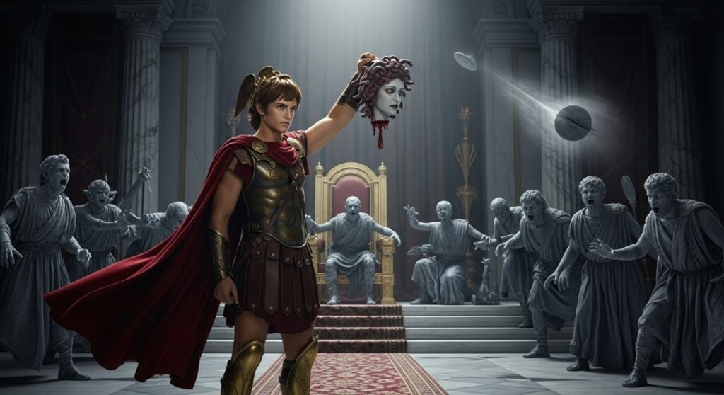 The Golden Rain and the Gorgon's Gaze. The Story of Perseus, Danaë, and the Gods' Intervention 15