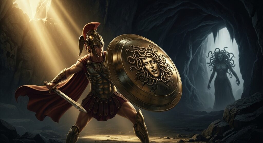 The Golden Rain and the Gorgon's Gaze. The Story of Perseus, Danaë, and the Gods' Intervention 16