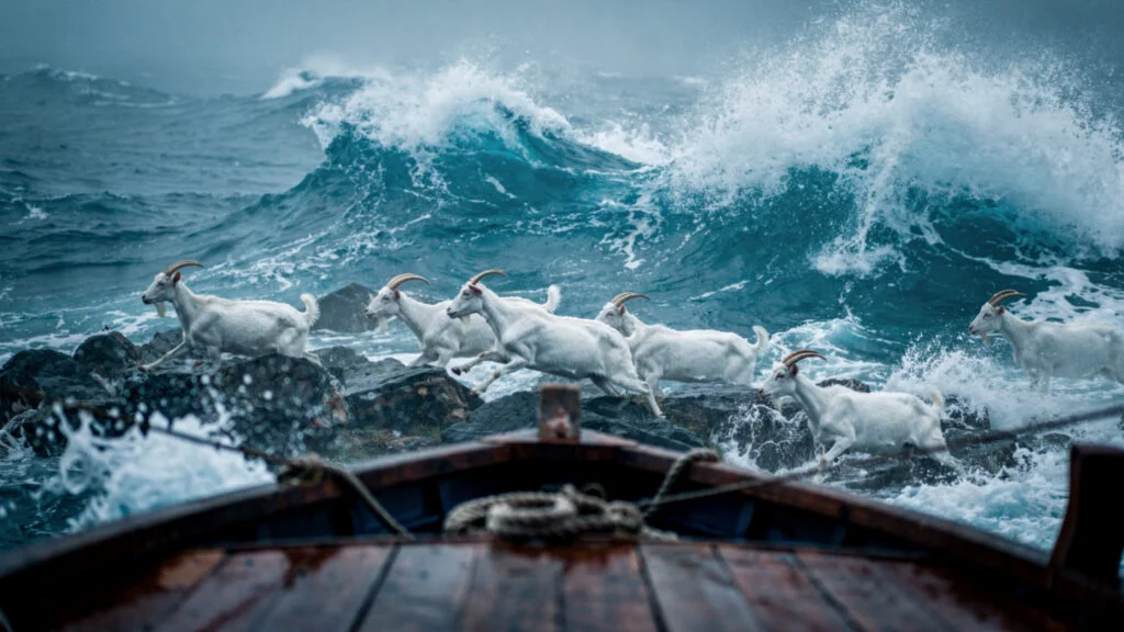 The Name of the Aegean | A King's Leap, a Divine Goatskin, and the Sailors Who Named the Whitecaps 17