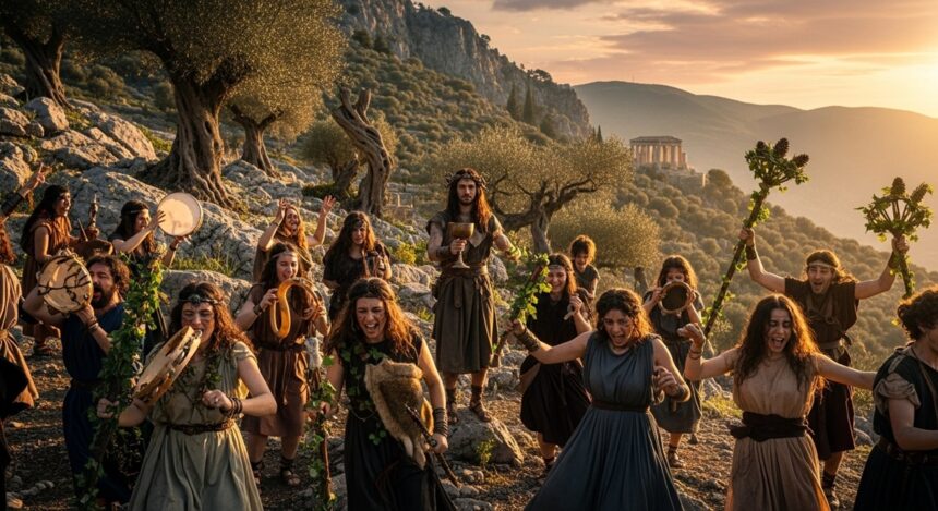 The Bacchae: Dionysus’ Dance of Madness, Ecstasy, and Sacred Travel 36