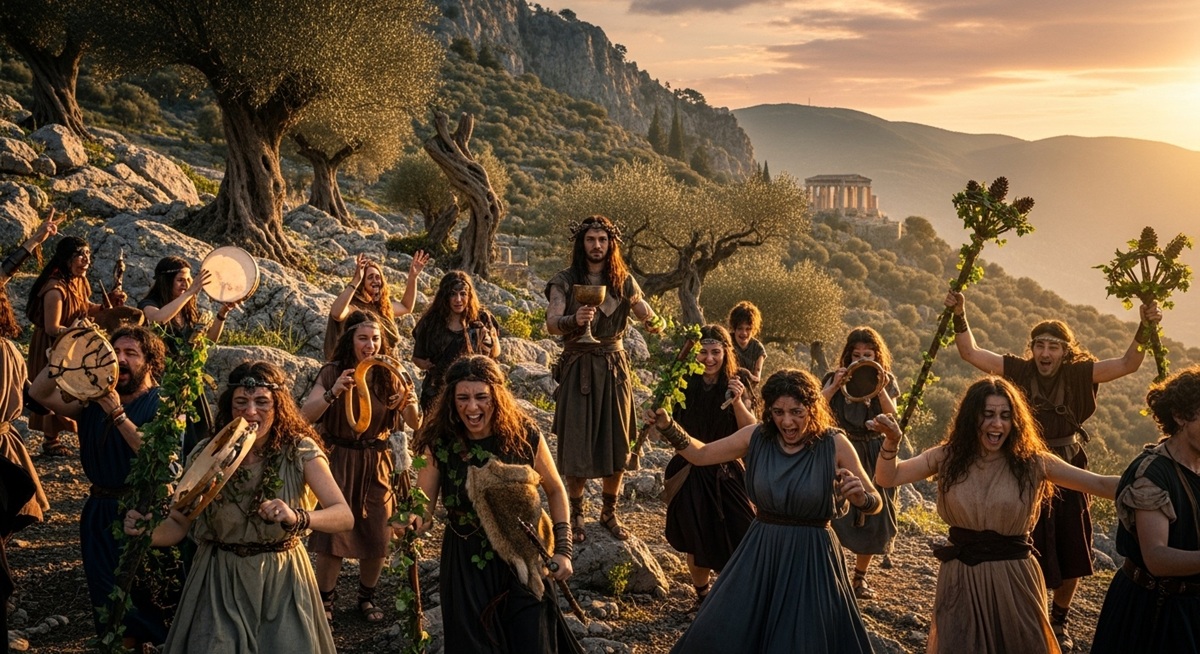 The Bacchae: Dionysus’ Dance of Madness, Ecstasy, and Sacred Travel 11