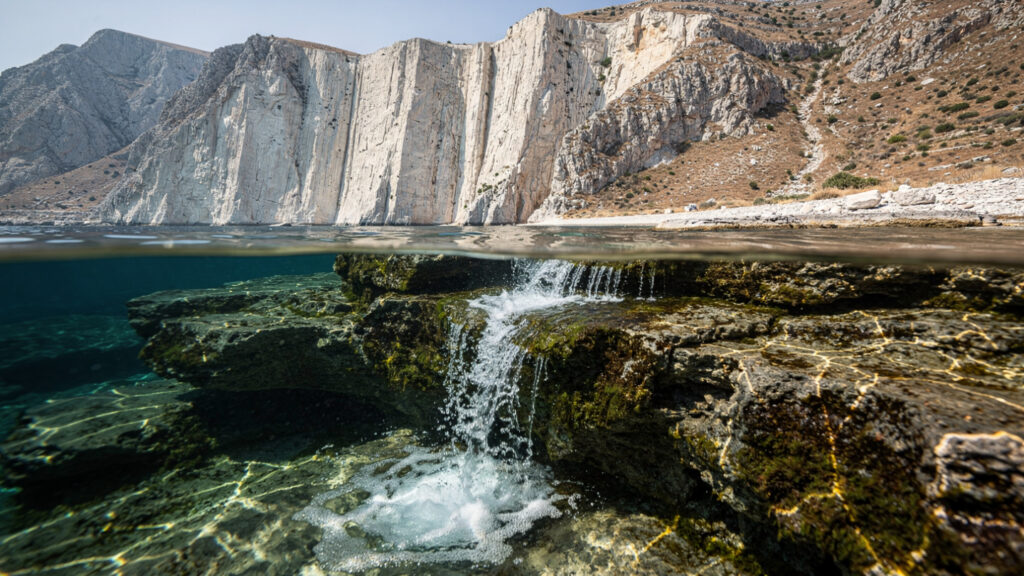 The Coastline That the Gods Left Behind | Lalaria, Sarakiniko, and the Shore Where Fresh Water Meets the Salt Sea 24