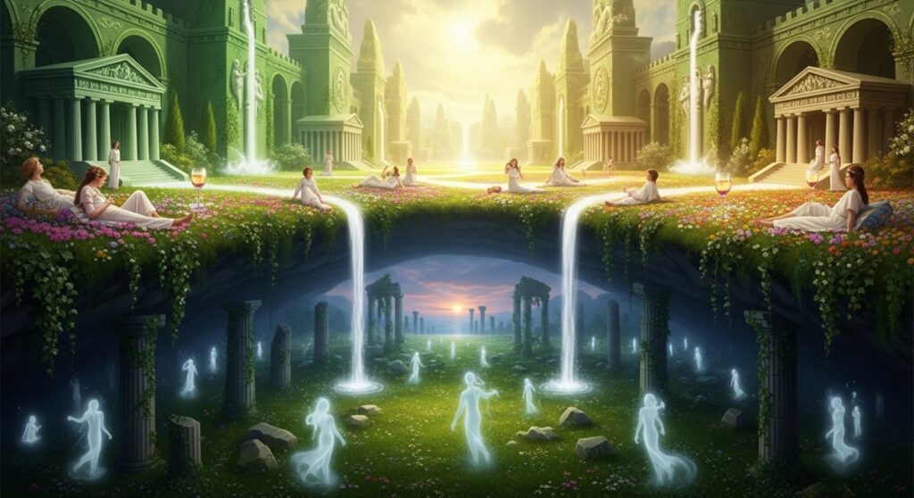 Exploring the Champs-Élysées and Islands of the Blessed in Ancient Greek Mythology 14