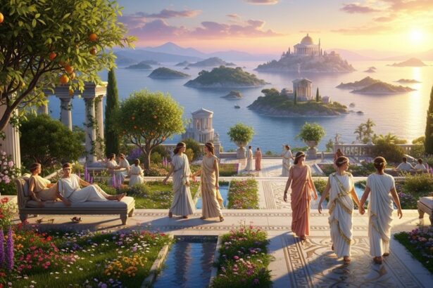 Exploring the Champs-Élysées and Islands of the Blessed in Ancient Greek Mythology 12