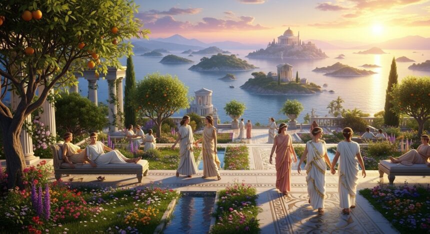 Exploring the Champs-Élysées and Islands of the Blessed in Ancient Greek Mythology 45