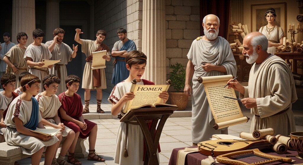 The Spoken Word and the Scroll: When Reading Was a Cherished Treasure in the Age of Socrates 18