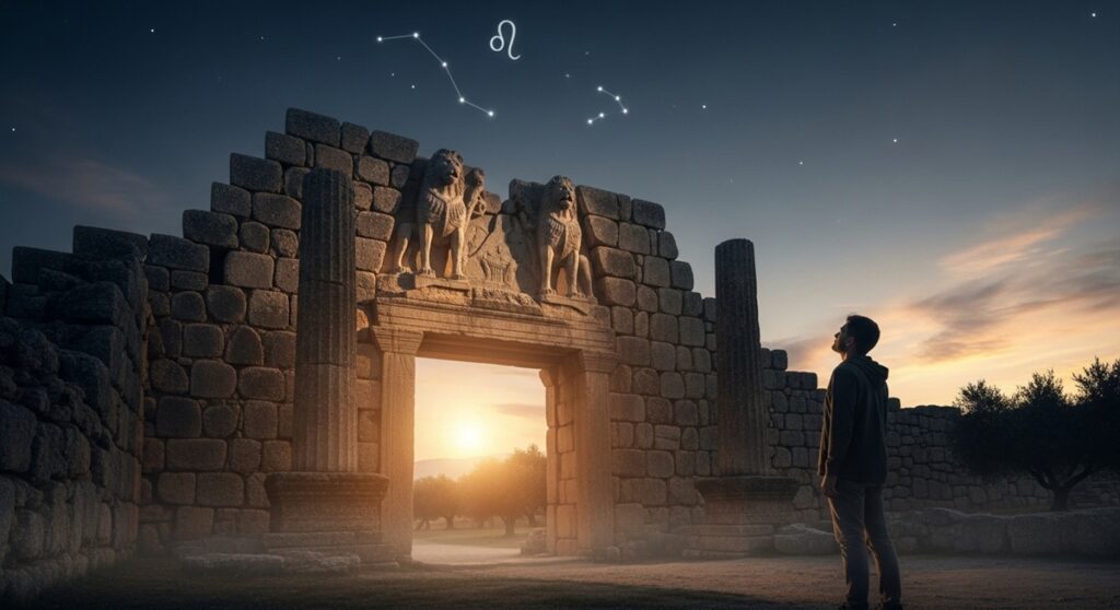 Did Mycenae's Lion Gate Encode Secrets of the Zodiac to the Stars? 15