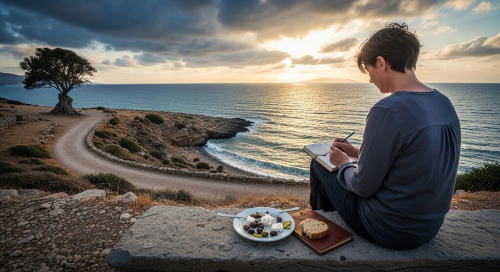 Savoring Wisdom - A Stoic Journey Through Greek Flavors and Mindful Nourishment 14