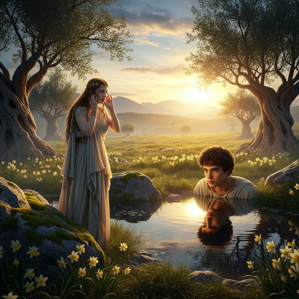 Whispers in the Stone | Tracing Echo and Narcissus Through Greece's Eternal Echoes 12