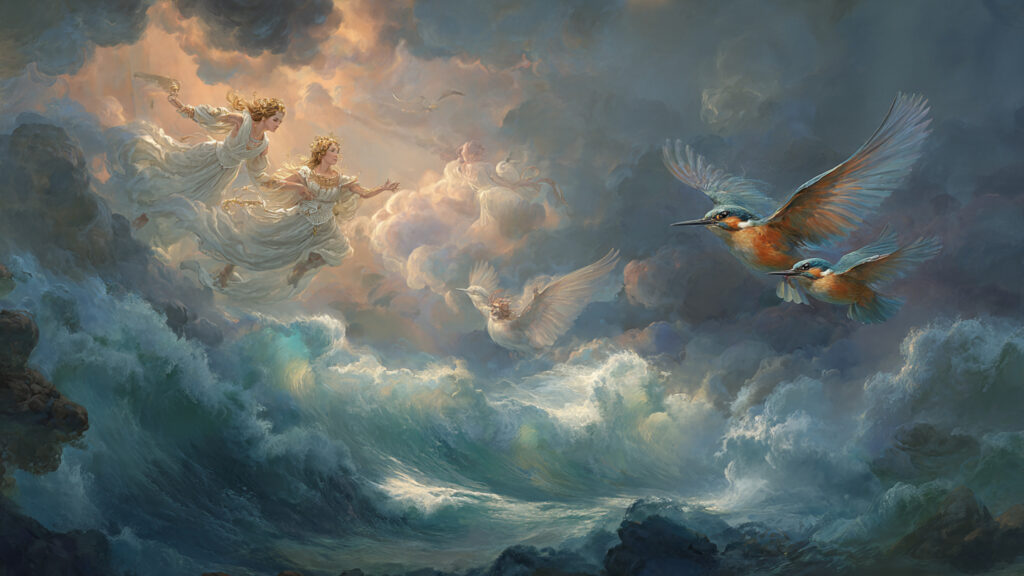 When the Sea Falls Silent Did the Gods Grant the Halcyon Days 15