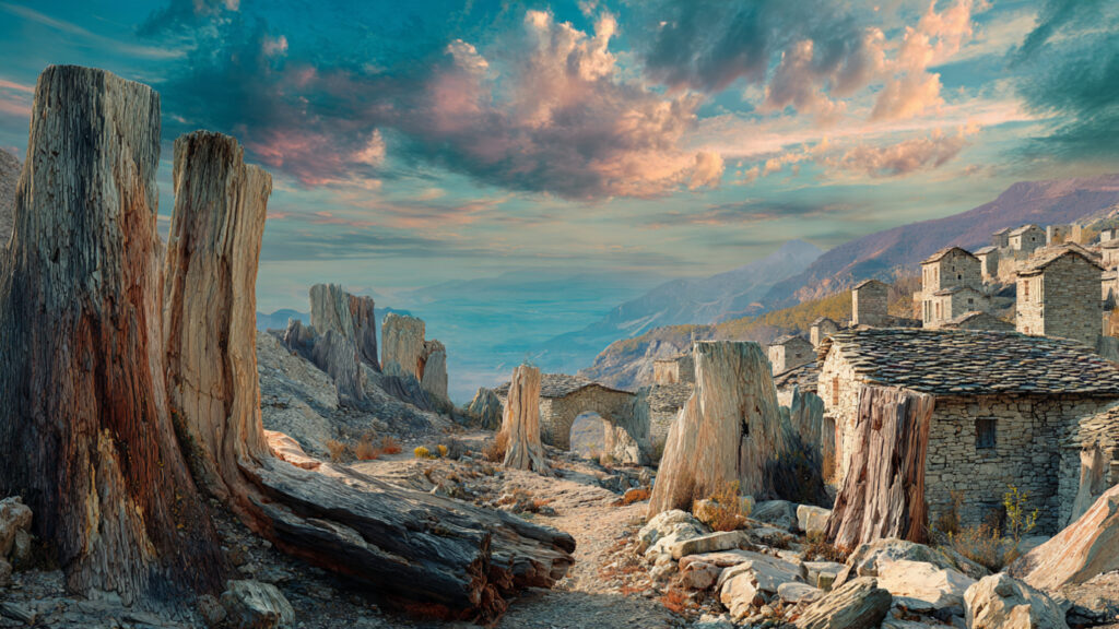 Petrified Forest of Lesbos and the Memory of the Titans 17