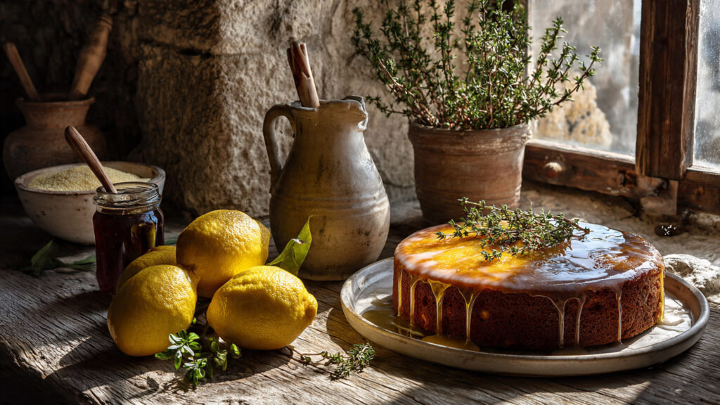 The Spring Lemon Cake of the Aegean and the Light of Delos 12