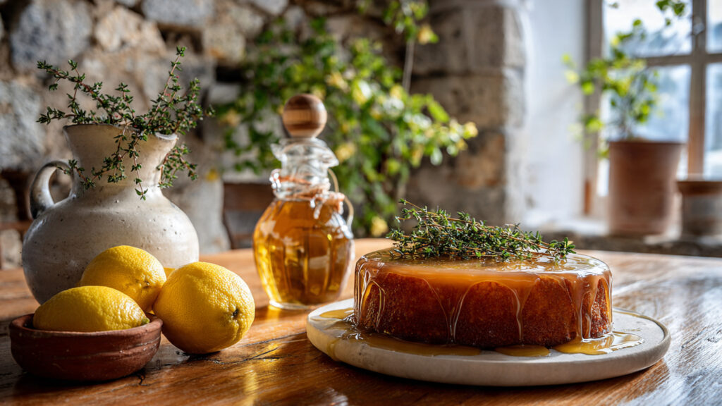 The Spring Lemon Cake of the Aegean and the Light of Delos 13