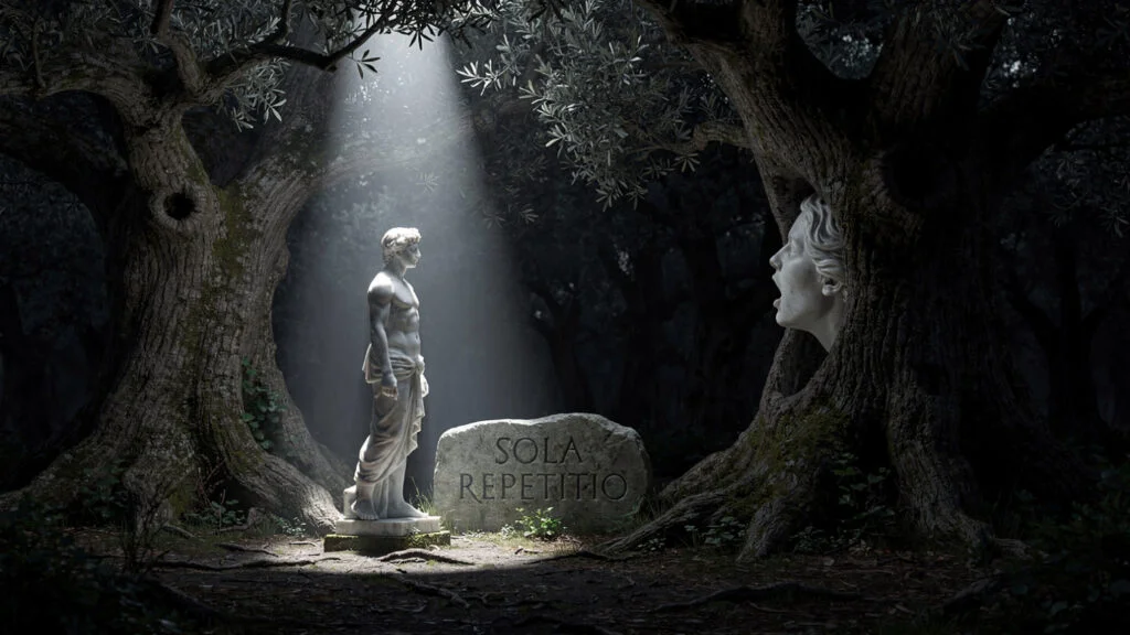 Echo and Narcissus | The Punishment That Preserved the Capacity While Removing the Content 17