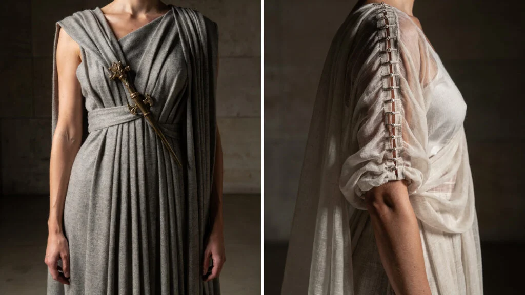 The Greek Dress Tradition | The Chiton, the Himation, and the Philosophy of the Draped Form 14