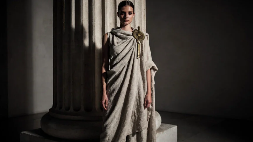 The Greek Dress Tradition | The Chiton, the Himation, and the Philosophy of the Draped Form 14