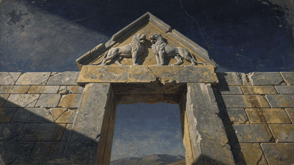 The Lion Gate | Europe's Oldest Monumental Sculpture and the Curse Behind It 14