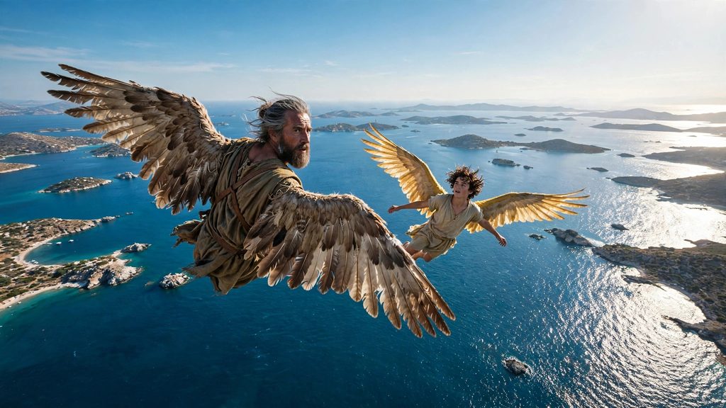 Daedalus and Icarus | The Crime Behind the Flight from Crete 18