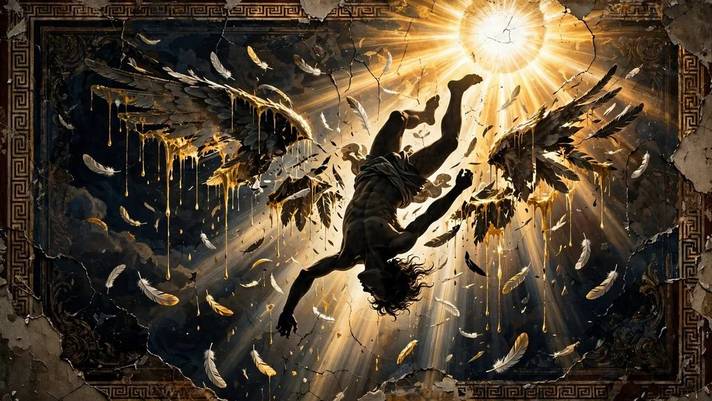 Daedalus and Icarus | The Crime Behind the Flight from Crete 19
